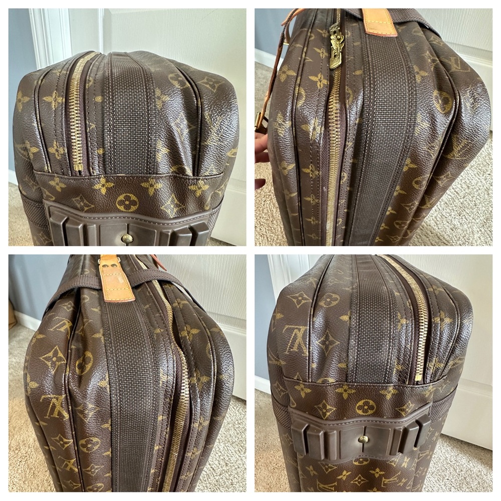 Louis Vuitton Monogram Satellite 60 Travel Suitcase with COA - EUC - Picture 12 of 16